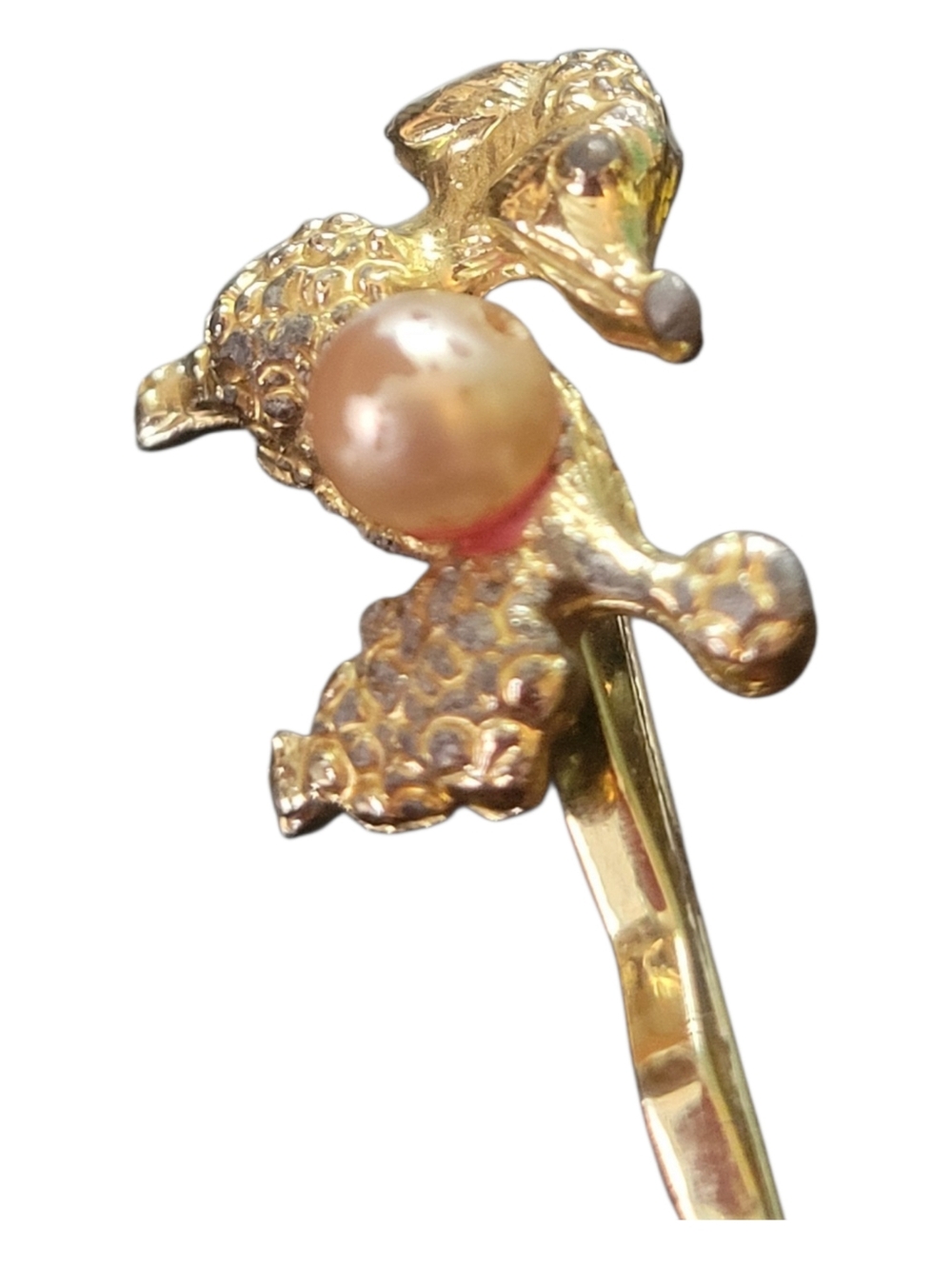 Vintage Bobby Pin with Poodle on end - Picture 3 of 3
